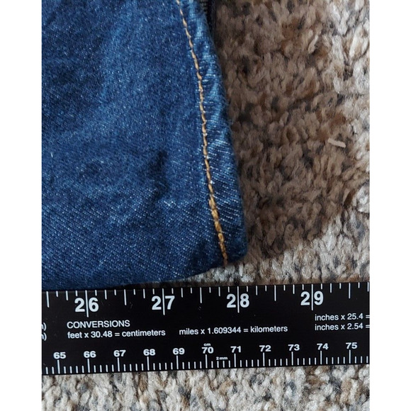 Levis 501 XX Jeans Mens 49x28 Blue Seven Button Fly Red Tab - Picture 12 of 12